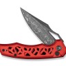 Складной нож CIVIVI Anaaki Damascus | Red Aluminum