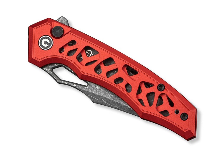 Taschenmesser | Navajas CIVIVI Anaaki Damascus | Red Aluminum Taschenmesser | Navajas CIVIVI Anaaki Damascus | Red Aluminum