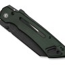 Cuchillo Cuchillo plegable | Navajas CIVIVI Buster FG Nitro-V Green Micarta | Black Stonewashed