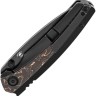 Cuchillo Cuchillo plegable | Navajas Kansept Knives Raven | Copper CF
