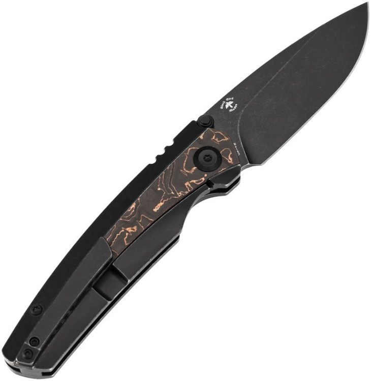 Cuchillo Cuchillo plegable | Navajas Kansept Knives Raven | Copper CF