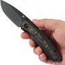 Cuchillo Cuchillo plegable | Navajas Kansept Knives Raven | Copper CF