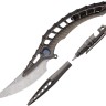 Rike Knives Alien 4 Framelock Combo folding knife