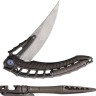 Rike Knives Alien 4 Framelock Combo folding knife