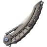 Rike Knives Alien 4 Framelock Combo folding knife