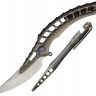 Складной нож Rike Knives Alien 4 Framelock Combo folding knife