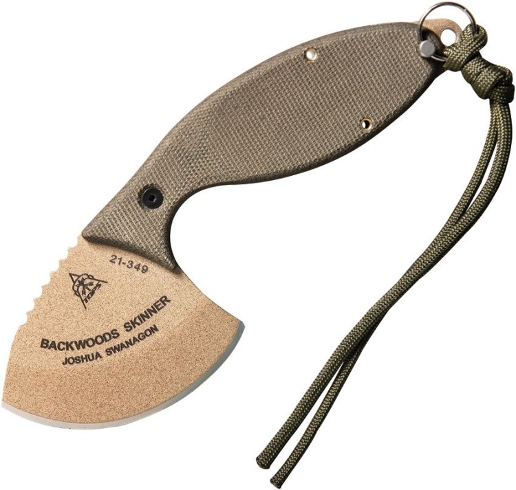 TOPS Backwoods Skinner neck knife SKIN01