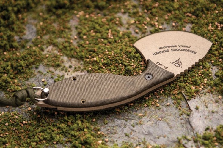 TOPS Backwoods Skinner neck knife SKIN01 TOPS Backwoods Skinner neck knife SKIN01