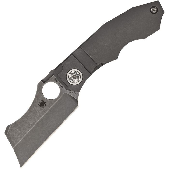 Spyderco Stovepipe RIL Titanium folding knife