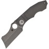 Cuchillo Cuchillo plegable Spyderco Stovepipe RIL Titanium