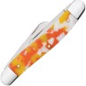 Case Cutlery Smooth Candy Corn Kirinite | Medium Stockman