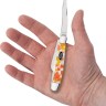 Case Cutlery Smooth Candy Corn Kirinite | Medium Stockman