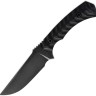 Cuchillo Cuchillo | Navajas Toor Brauler | Fixed Blade Bomber Black