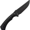 Cuchillo Cuchillo | Navajas Toor Brauler | Fixed Blade Bomber Black