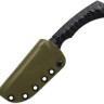 Cuchillo Cuchillo | Navajas Toor Brauler | Fixed Blade Bomber Black