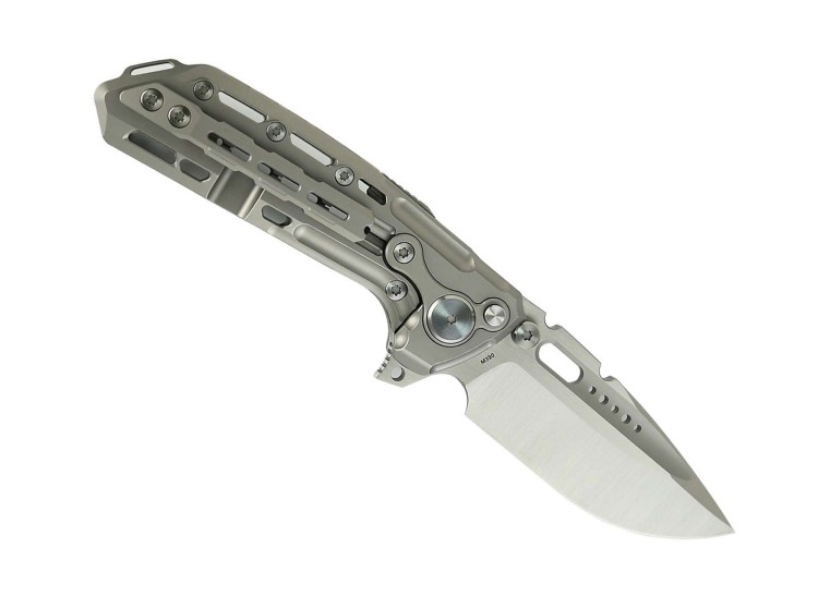 Cuchillo Cuchillo plegable | Navajas Reate Terminator TX228 | Ti Bead Blasted Cuchillo Cuchillo plegable | Navajas Reate Terminator TX228 | Ti Bead Blasted