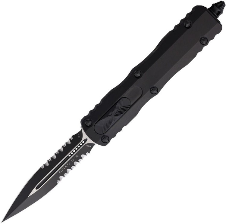 Taschenmesser Microtech Auto Dirac D/E OTF Black