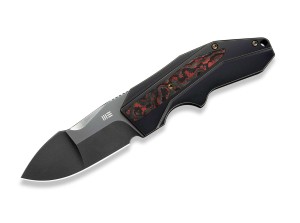 Taschenmesser WE Knife Coral 20 CV Titanium | Black Lava Flow CF