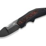 Taschenmesser WE Knife Coral 20 CV Titanium | Black Lava Flow CF