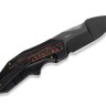Taschenmesser WE Knife Coral 20 CV Titanium | Black Lava Flow CF
