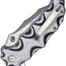 Taschenmesser CIVIVI Natterjack | 14C28 | Black & White G10