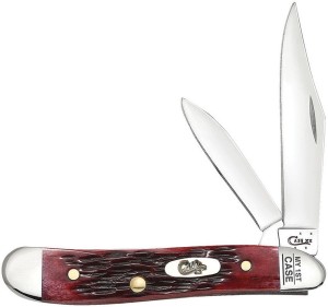 Cuchillo plegable | Navajas Case Cutlery My First Case Peanut Red
