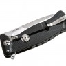 Складной нож Lionsteel SR-11 Aluminum satin folding knife black SR11ABS