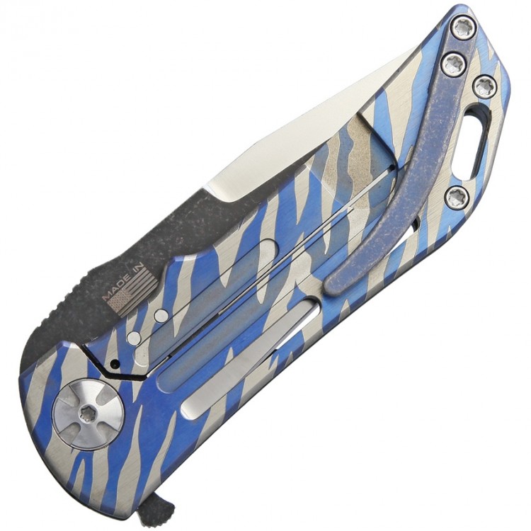 Darrel Ralph Dominator CF Tiger Tanto folding knife