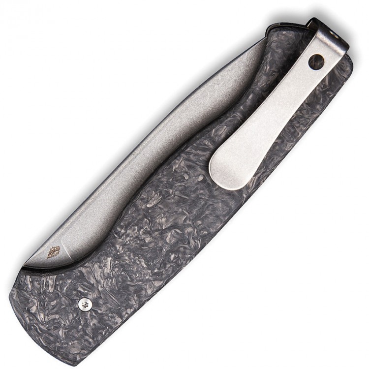 Cuchillo We Knife MRF folding knife Marble Carbon Fibre stonewashed 925B