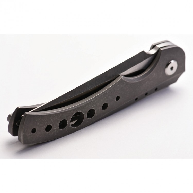 Cuchillo Cuchillo plegable Alliance Designs Conquest Tumbled titanium  Cuchillo Cuchillo plegable Alliance Designs Conquest Tumbled titanium