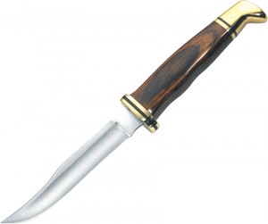 Buck Woodsman hunting knife cocobolo 102BR