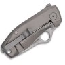 Cuchillo Cuchillo plegable | Navajas Spyderco SpyNano Flash Batch Titanium | Green Micarta