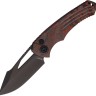 Taschenmesser Heretic Knives Pariah | Button Lock Red Camo 