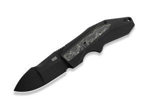 Taschenmesser WE Knife Coral 20 CV | Titanium All Black Aluminum Foil CF