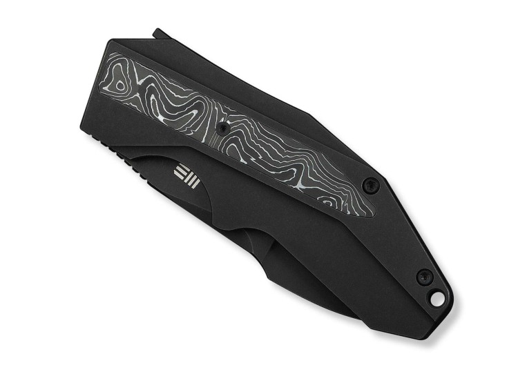 Taschenmesser WE Knife Coral 20 CV | Titanium All Black Aluminum Foil CF Taschenmesser WE Knife Coral 20 CV | Titanium All Black Aluminum Foil CF