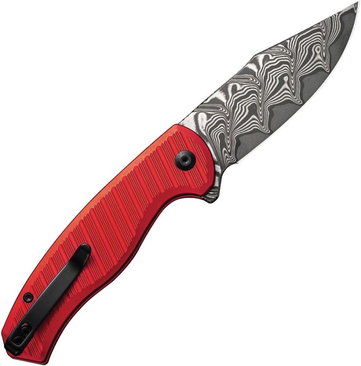 Cuchillo Cuchillo plegable | Navajas CIVIVI Stormhowl Damascus | Red Cuchillo Cuchillo plegable | Navajas CIVIVI Stormhowl Damascus | Red