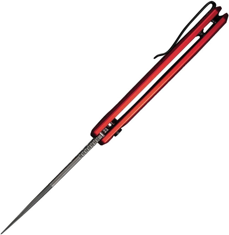 Cuchillo Cuchillo plegable | Navajas CIVIVI Stormhowl Damascus | Red Cuchillo Cuchillo plegable | Navajas CIVIVI Stormhowl Damascus | Red