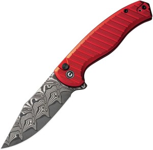 Taschenmesser CIVIVI Stormhowl Damascus | Red