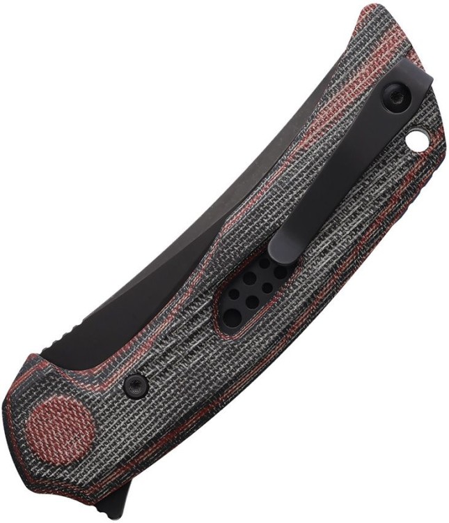 Taschenmesser Reate Knives PL-7 | Black/Red Micarta Taschenmesser Reate Knives PL-7 | Black/Red Micarta