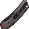 Taschenmesser Reate Knives PL-7 | Black/Red Micarta Taschenmesser Reate Knives PL-7 | Black/Red Micarta