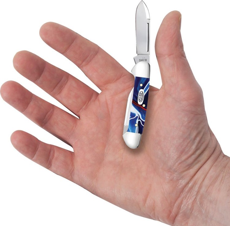 Cuchillo Cuchillo plegable | Navajas Case Cutlery Baby Butterbean Patriotic