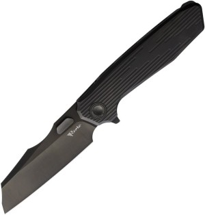 Reate Knives Mantis Inset DLC | Black DLC coated titanium | Elmax