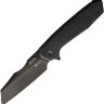 Reate Knives Mantis Inset DLC | Black DLC coated titanium | Elmax