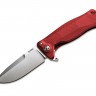 Складной нож Lionsteel SR-11 Aluminum satin folding knife red SR11ARS