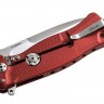 Складной нож Lionsteel SR-11 Aluminum satin folding knife red SR11ARS