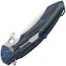 Складной нож Rike Knives M3 Framelock CF Green folding knife