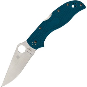 Spyderco Stretch 2 Lockback Blue folding knife
