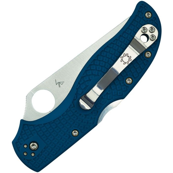 Spyderco Stretch 2 Lockback Blue folding knife Spyderco Stretch 2 Lockback Blue folding knife