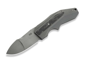 Taschenmesser WE Knife Coral 20 CV | Titanium Gray Marble CF