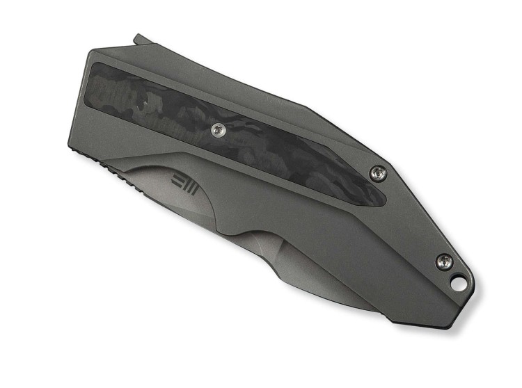 Taschenmesser WE Knife Coral 20 CV | Titanium Gray Marble CF Taschenmesser WE Knife Coral 20 CV | Titanium Gray Marble CF
